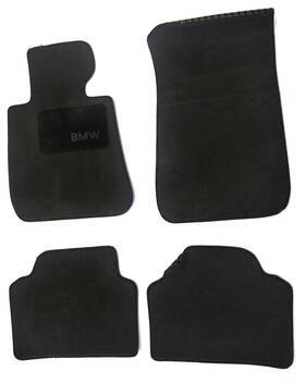 82110399153 Bmw 0399153 Oem Genuine E90 06-13 Black Floor Mats Front And Rear Set