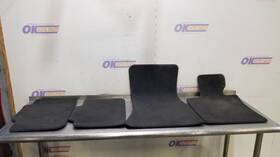 222.bm1e18 Bmw 18 2018 640i Gt Oem Floor Mat Set Front And Rear Black