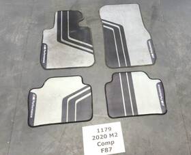 2407299 Bmw Oem F22 F87 M2 228 230 M240 Coupe Front Rear M Performance Floor Mats Set