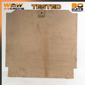 37023501 Bmw 10-13 E70 X5 Rear Trunk Floor Mat Carpet Spare Cover Panel Beige Oem