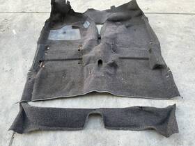 51471826562 Bmw E12 528i 530i Factory Floor Covering Carpet Set Black Oem 182k Miles