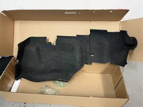51471923982 Bmw E30 Coupe Sedan Right Trunk Carpet Wall Panel Cover Oem