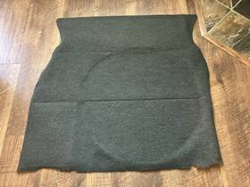 51471972211 Bmw 1991 E30 Trunk Carpet Spare Tire Wheel Compartment Cover Liner Lining Mat