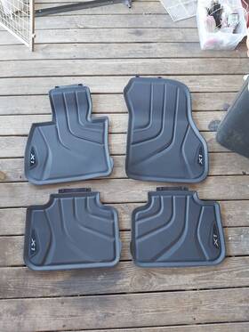 51472365855 Bmw Oem All Season Floor Mats 2016-2022 F48 X1. Used