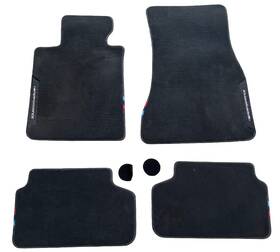 51472465744 Bmw 51472450775 Oem M Performance Floor Mats 5 Series And F90 M5 2017 - Present