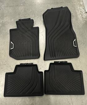 51472461168 Bmw G20 And G80 3 Series M3 Comp All-weather Floor Mats - Front Rear