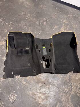 51477114433 Bmw 2007-2011 E90 E91 328i 335i Front Floor Carpet Padding Trim