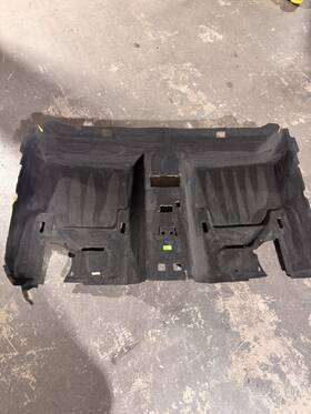 51477114435 Bmw 2007-2011 328i 335i Rear Floor Carpet Padding Trim