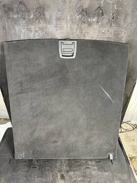 51477369386 Bmw 14-19 F16 F86 X5m Rear Trunk Floor Mat Carpet Cargo Cover Black Velour Oem