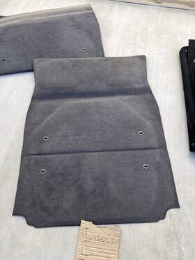 51478165218 Bmw 1995-2001 E38 740i Rear Trunk Lid Cargo Storage Carpet Mat Cover Trim Oem