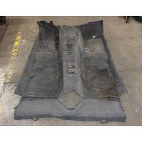 51478187576 Bmw Damaged 1992-1999 E36 3-series Coupe Factory Floor Covering Carpet Set Black