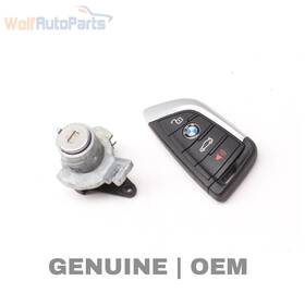 66128708338 Bmw 2019-2024 330i G20 - Lock Cylinder With Key Fob 8708338
