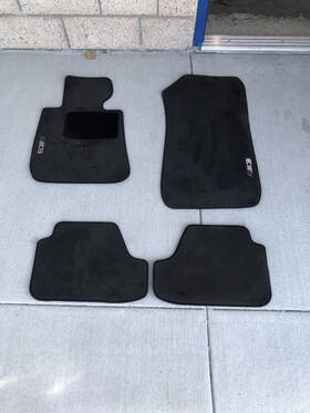 7265524 Bmw 07-13 Oem E93 328 335 M3 Carpet Floor Mat Set