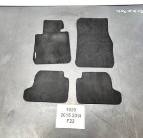 7336061 Bmw 14-20 Oem F22 230 228 M235 Coupe Carpet Floor Mat Velour Anthracite Set