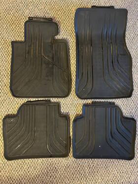 7426143-01 Bmw Floor Mat Set 2012/13/14/15/16/17/18 Anthracite F30 F31 320i 328i 335i 340i