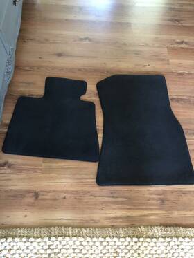7478825-08 Bmw 2020 Up Front Only Genuine X5 Oem Black Carpet Car Mats From G05