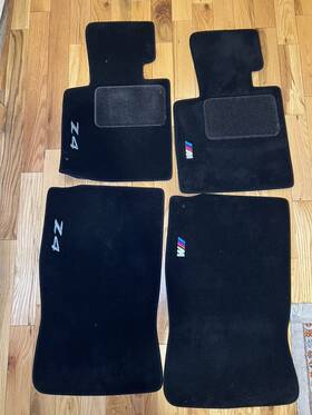 82110414670 Bmw Oem 2003-2008 Z4 E85 Roadster 2 Sets Black Mat Set