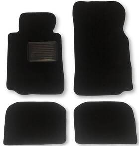 Aa-2135bl Bmw 1997 - 2001 7 Series E38 740i Black Color Floor Mats 4 Pc Mat Set 97 98 99