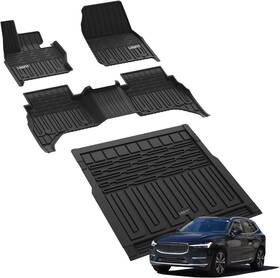 By-01r-1038s Bmymotors New Floor Mats Cargo Trunk Liner For Land Rover Range Sport 2023-2025 Set