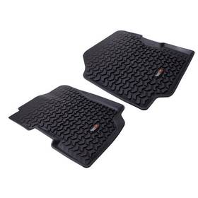 Bap-12920.21 Bold Auto Parts Unused Molded All Terrain Front Floor Mat Liners Set 2 For Jeep Wrangler Yj Cj5