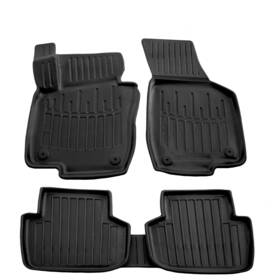 Fl3dpassat1222 Branded Floor Mats For 2012-2022 Volkswagen Passat 3d Heavy Duty All Weather Liner Set