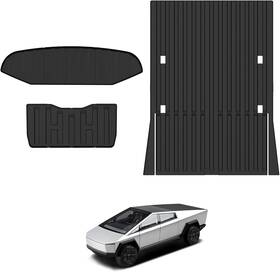 M-248 Branded 3pcs Tesla Cybertruck Trunk Bed 2024 2025 Tpe Black