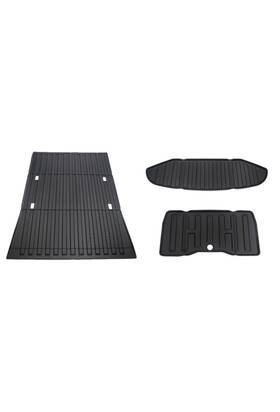 Zhz24050603 Branded Trunk Bed Mat Set For Tesla Cybertruck 2024 All Weather Tpe Waterproof 3-piece