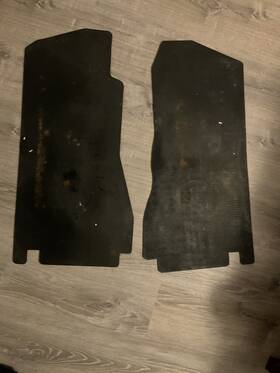 241-850 Brg Heavy Duty Set Amco Style Rubber Floor Mats Mgb 68-80 Coupe Or Roadster