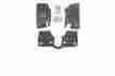 Brjk07f2 Bedrug Floor Kit Fits 07-10 Wrangler Jk 870558003132