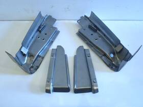 A132exb Brookville Roadster Ford Model A Subrail Extension And Floor Board Brace Set 1930-1931