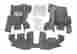 Brtj97fnc Bedrug Floor Kit Fits Wrangler Lj Tj