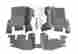 Bttj97fnc Bedrug Bedtred Floor Kit Fits Wrangler Lj Tj
