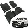 C100-a018-blk Superplaza Rubber Floor Liner Mat Fit For Toyota Tacoma At