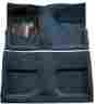 C117n Mmi New 1964-1968 Ford Mustang Dark Blue Carpet Set Front Rear Coupe Hardtop 100