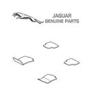 D119-c-1-c2c33849amb C2c33849amb Genuine Jaguar For Long Wheel Base Lambswool Mocha Floor Mats