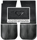 C5zz-6513086-bk Scott Mustang Black Rubber Floor Mat Set