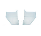 C6zz-65023445lb Scott Drake Mustang Parts Ford Light Blue Kick Panels Pr