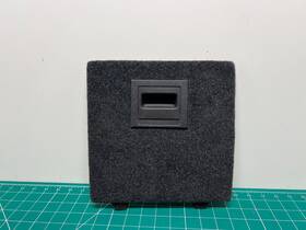 24446968 Cadillac 13-17 Xts Rear Trunk Fuse Box Carpet Cover Black Oem
