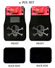 Kam-1166-bk Car Floor Mats Crystal Bling Rhinestone Design Studded Carpet