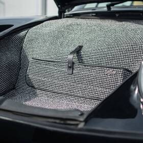 Cb.trmt.blk.13 Carbone Porsche Houndstooth Trunk Mat - 911 65-98 Macan 15-24 Cb-trmt-blk-1 Cbtrmtb