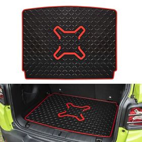 Vsqp754 Cargo Liner Rear Tray Trunk Floor Mat Protector For 2016-20 Jeep Renegade