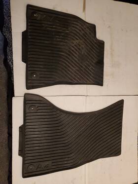 Carpeti Mats 310418000352 2008-2015 Audi A4 B8 Front Left And Right Rubber Floor Oem