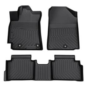 Cartist220606 Cartist Custom Fit Kia Forte Floor Mats 2019-2024 Heavy Duty All Weather Liners