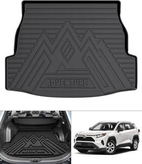 Cartist22121401 Cartist Cargo Liner Custom Fit For 2019-2024 2025 Toyota Rav4 19-24 Black