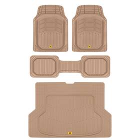 Cat 826942171406 Xl Series Heavy-duty Rubber Floor Mats And Cargo Trunk Liner For Car Suv V