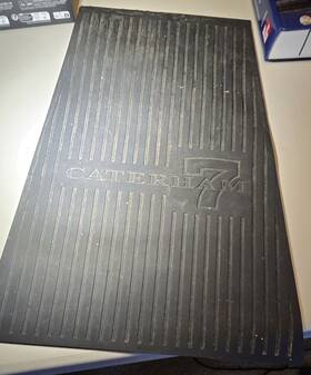 50v007a Caterham Genuine Rubber Floor Mat 50v007a Caterham Genuine Rubber Floor Mat