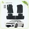 Cb121972s17 New Black Rubber Durable Protective Car Floor Mats For Honda