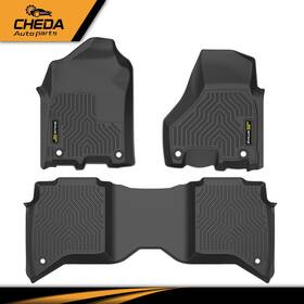Gpl720671 Cheda All Weather Tpe Car Floor Mats Liners Fit For 2019-2024 Ram 2500/3500 Crew Cab Gpl720671 Cheda All Weather Tpe Car Floor Mats Liners Fit For 2019-2024 Ram 2500/3500 Crew Cab