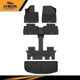 Gpl826237 Cheda Fit For 2020-2025 Kia Telluride All Weather Tpe 3d Floor Mat And Trunk Cargo Liner