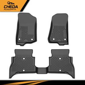 Gpl846086 Cheda Fit For 2021-2024 Jeep Wrangler 4xe Hybrid All Weather Tpe Floor Mats Liners Set